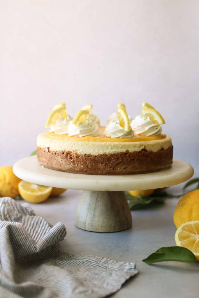 Lemon Cheesecake - Lo's Kitchen