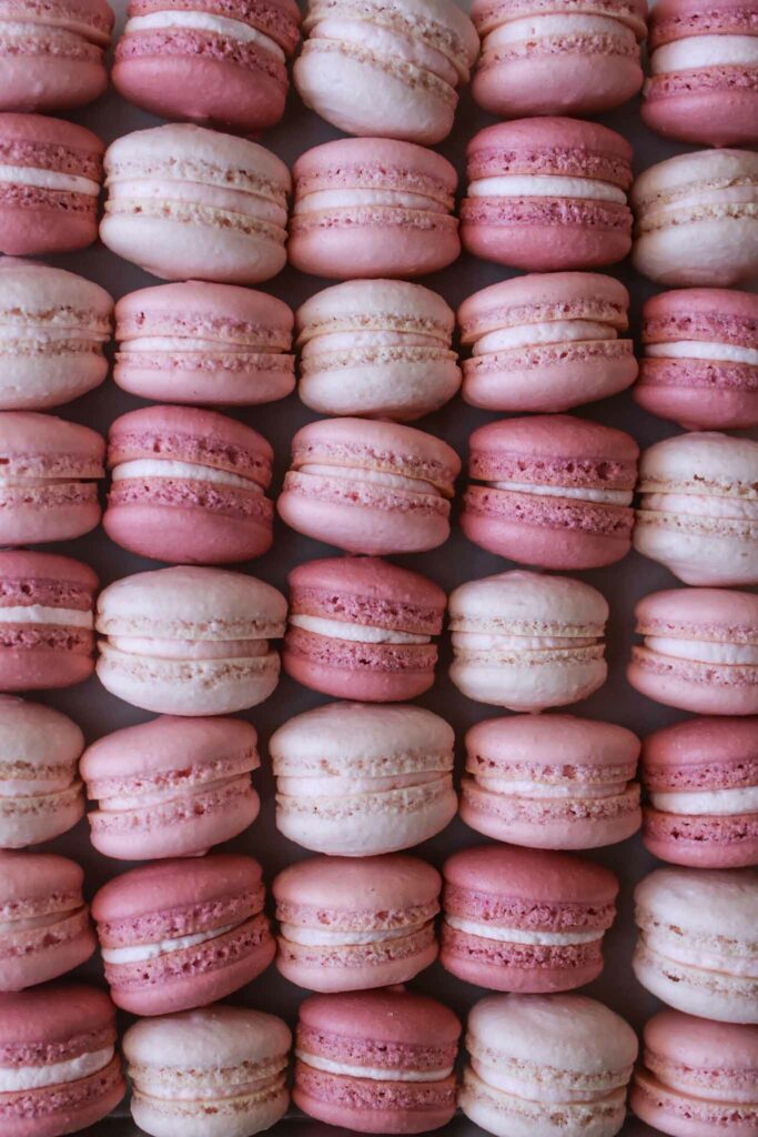 ombre macarons