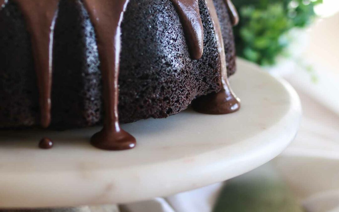 Sourdough Chocolate Bundt Cake