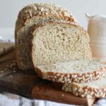 sliced oat bread